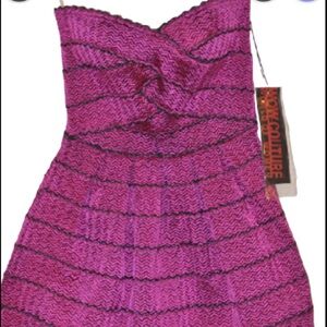 WOW couture short tube top dress